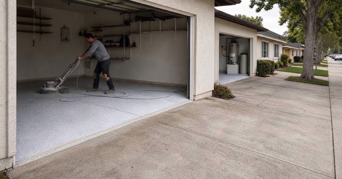 two uniform tract garages worked in one trip